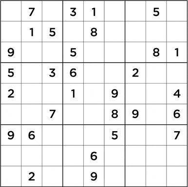 Jeu de Sudoku